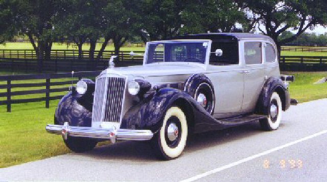 1937 Packard Lebaron Town Car